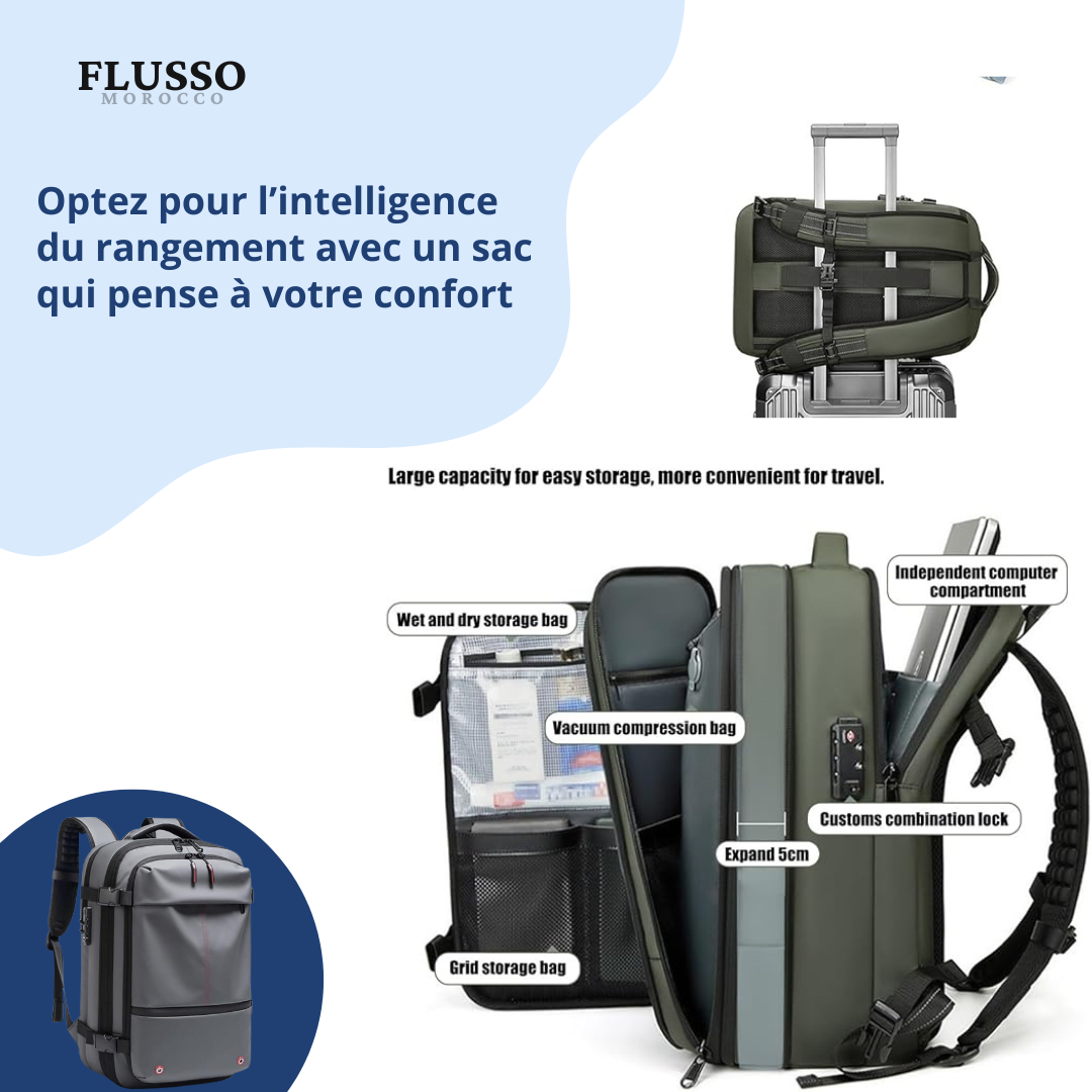VacSafe Pro | KratOz Vacpack Backpack