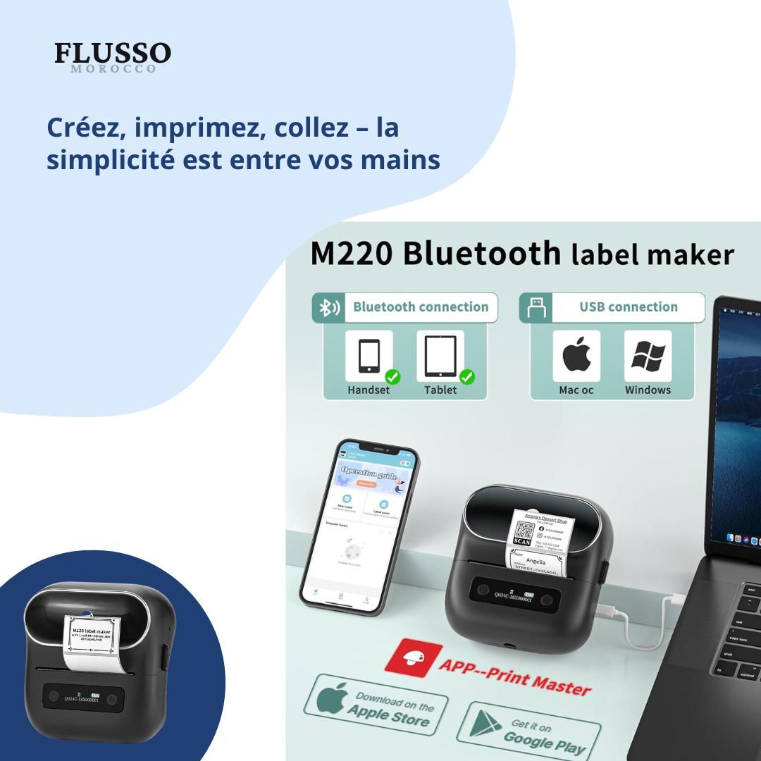 LabelEase™ | M220 Bluetooth Label Maker