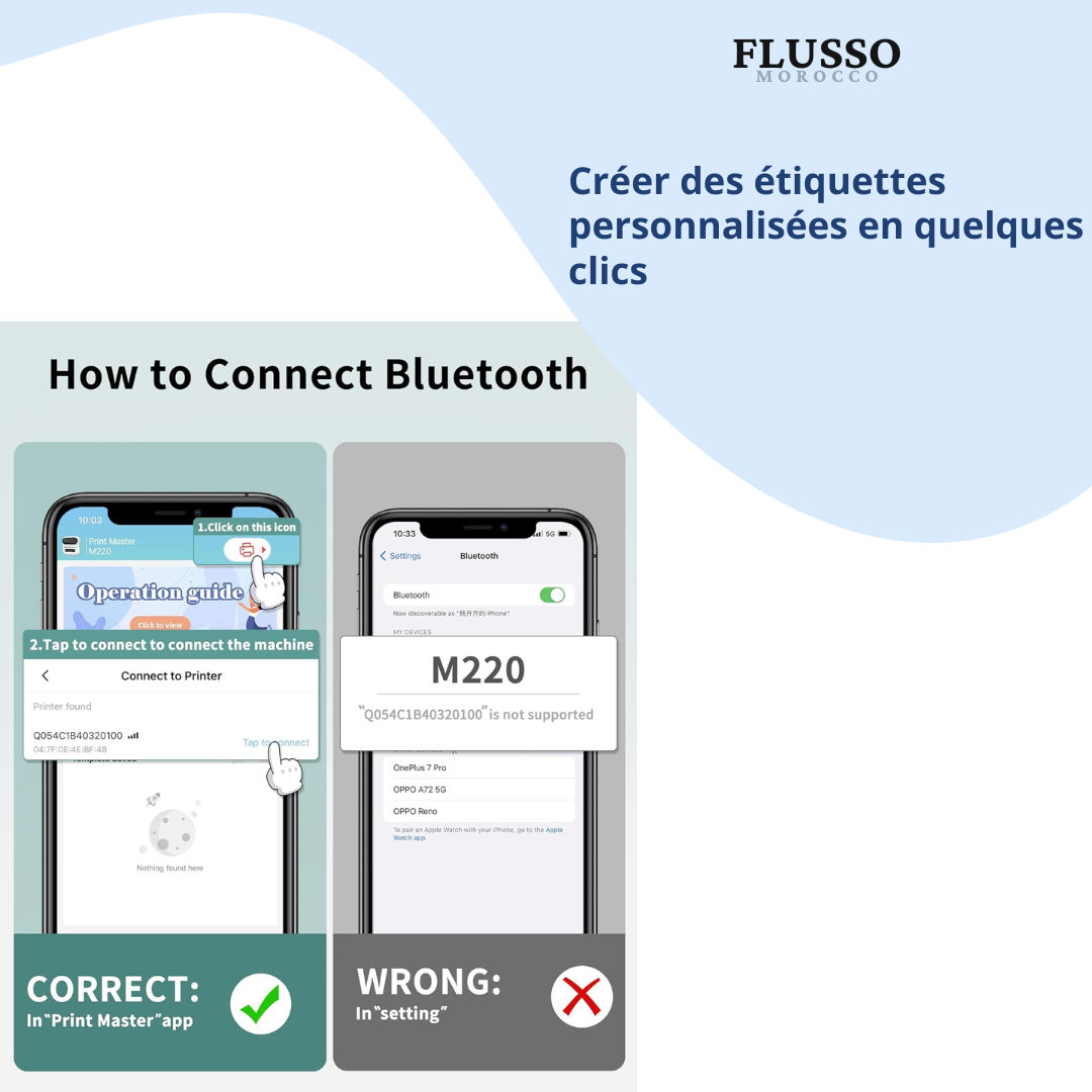 LabelEase™ | M220 Bluetooth Label Maker