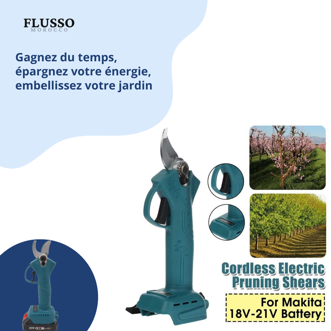 Syrisora™ | Sécateur Électrique Sans Fil