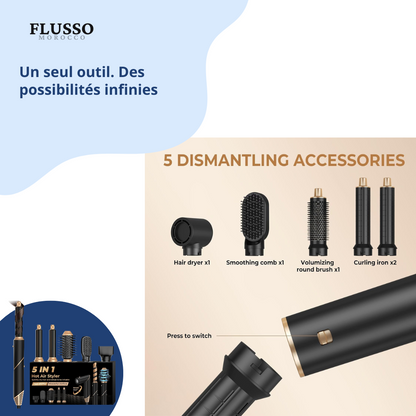 Airstyler™ | 5 in 1 Airstyler Hair Dryer Brush