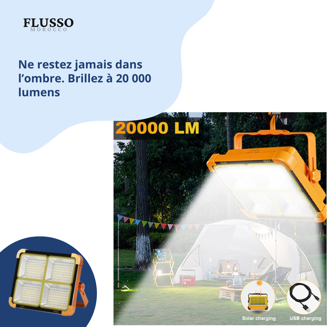 LumiFort™ | NMBHUS Solar Flood Light