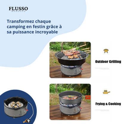 Labymos™ | Réchaud portable 6 foyers