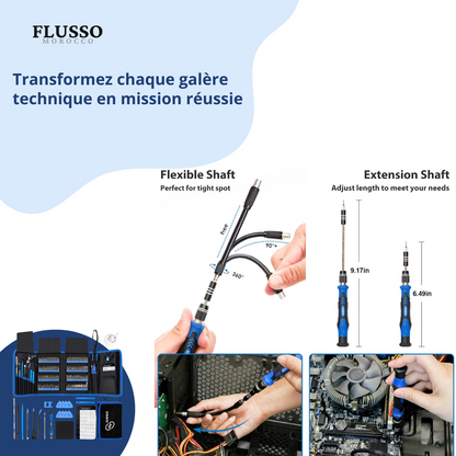 STREBITO™ | Kit de tournevis de précision