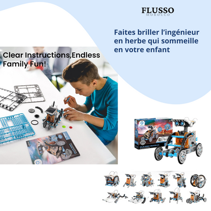 Sillbird STEM™ | 12-in-1 Education Solar Robot Toys