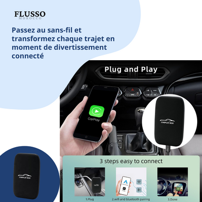CarTap™| Carplay avec Youtube et Netfix