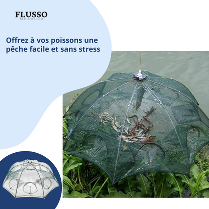 FiletCapture™ | Piège à poissons pliable 8 entrées