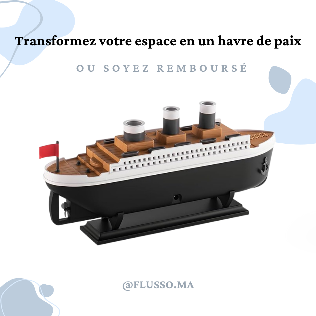 Essential Oil Diffuser™ | Humidificateur en forme de bateau