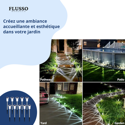 EcoGlow Path Lights™ | Éclairage de Jardin