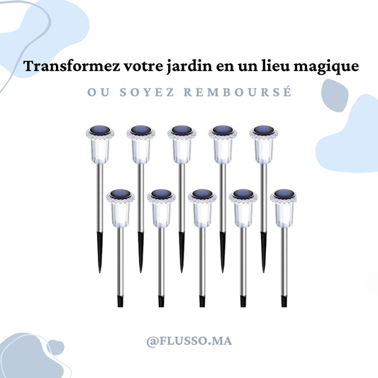 EcoGlow Path Lights™ | Éclairage de Jardin