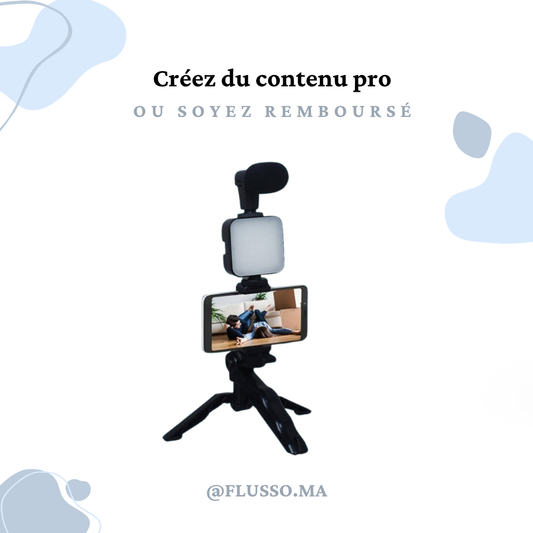 VlogMaster Pro™ | Phone Live Streaming Kit