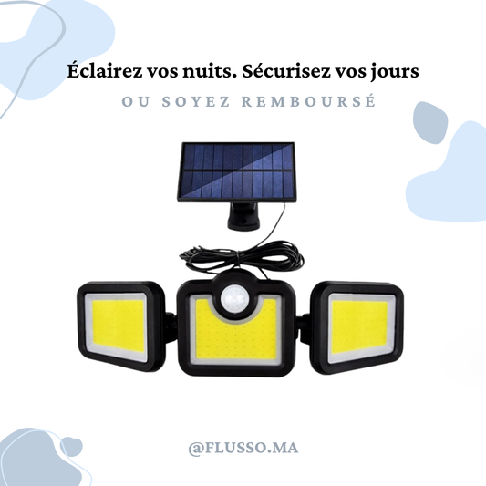 LumiGuard™ | Éclairage Solaire Extérieur