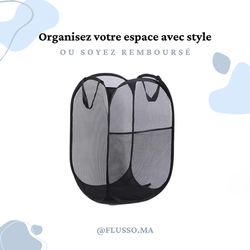 FlexiBasket™ | Panier à Linge Pop-Up
