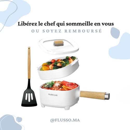 Cookora™ | Audecook Hot Pot Électrique