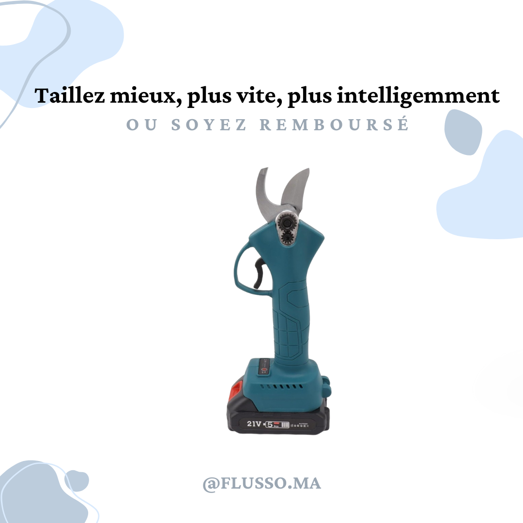 Syrisora™ | Sécateur Électrique Sans Fil