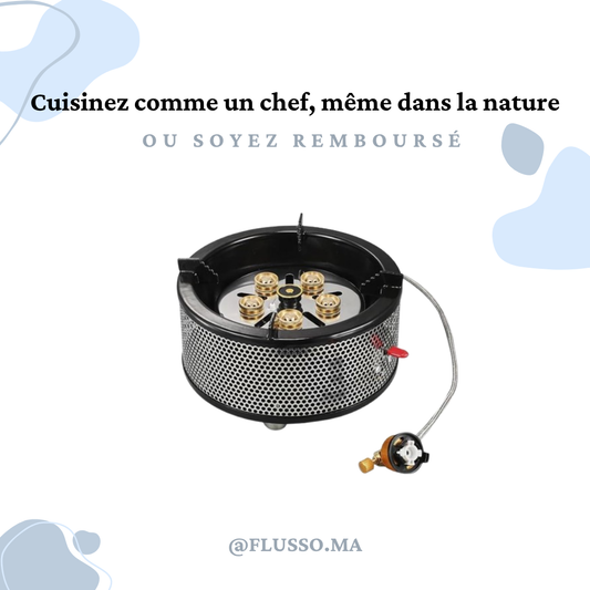 Labymos™ | Réchaud portable 6 foyers