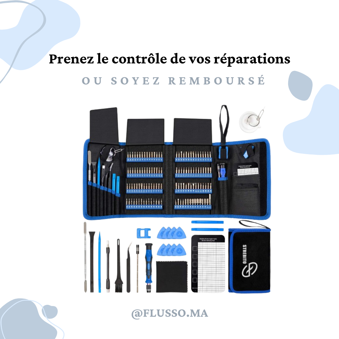 STREBITO™ | Kit de tournevis de précision