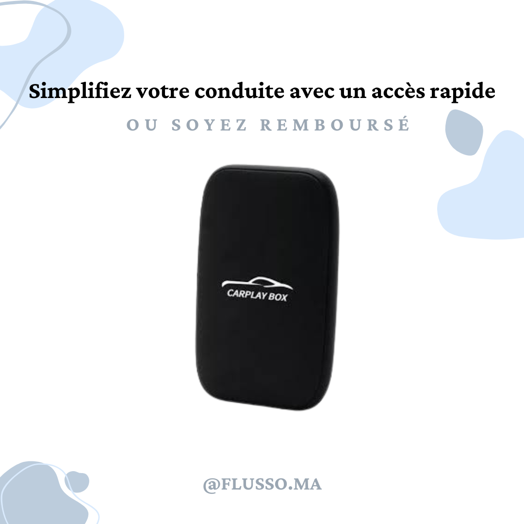CarTap™| Carplay avec Youtube et Netfix